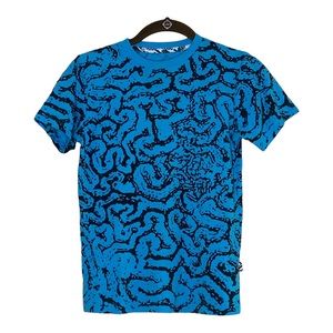 Shaun White Teal Black Abstract Tee